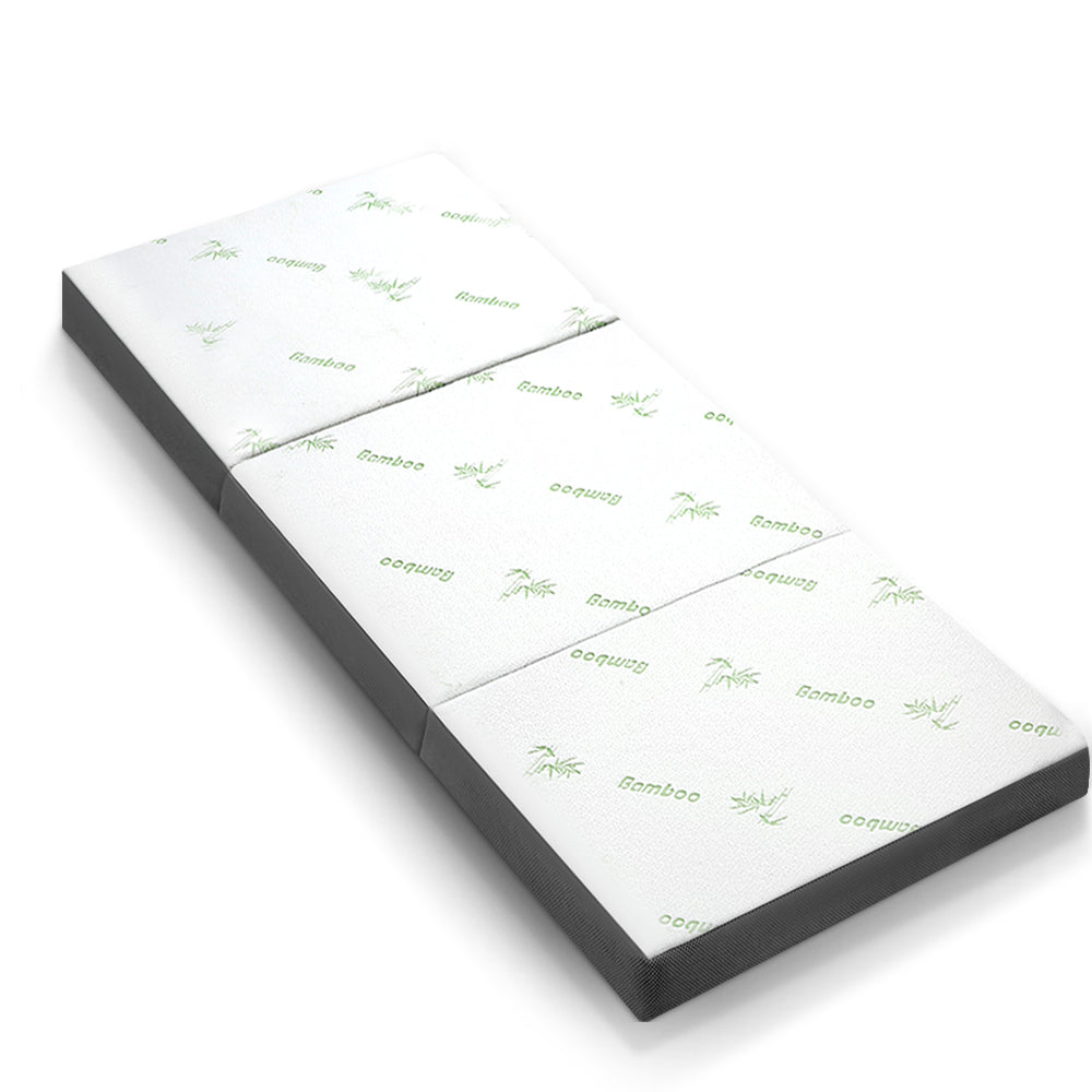 Giselle Bedding Foldable Mattress Folding Foam Single Bamboo Chez Guru