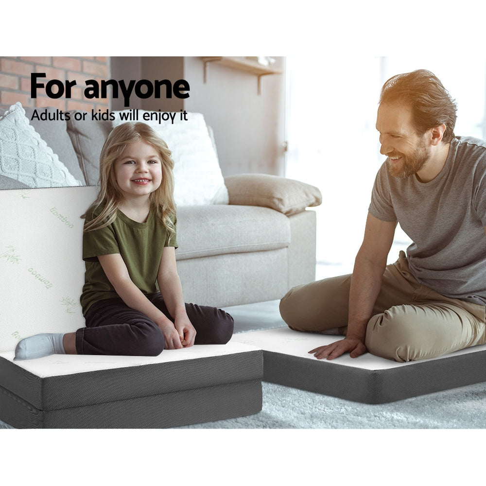 Giselle Bedding Foldable Mattress Folding Foam Single Bamboo Chez Guru
