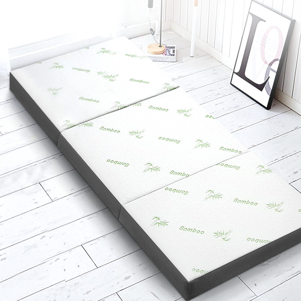 Giselle Bedding Foldable Mattress Folding Foam Single Bamboo Chez Guru