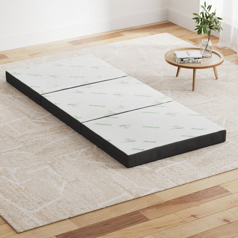 Giselle Bedding Foldable Mattress Folding Foam Single Bamboo Chez Guru