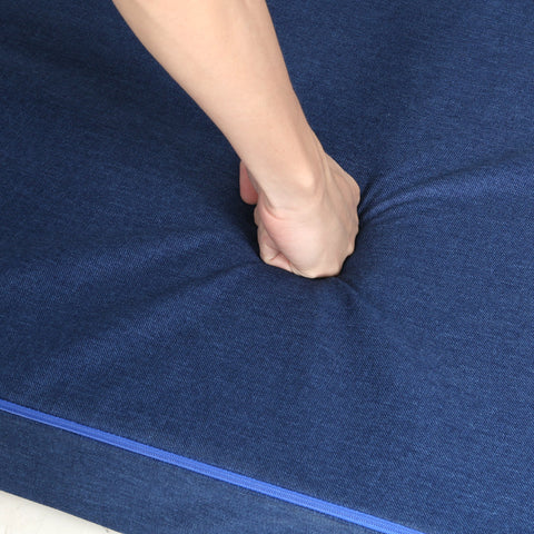 Giselle Bedding Foldable Mattress Folding Foam Single Blue Chez Guru