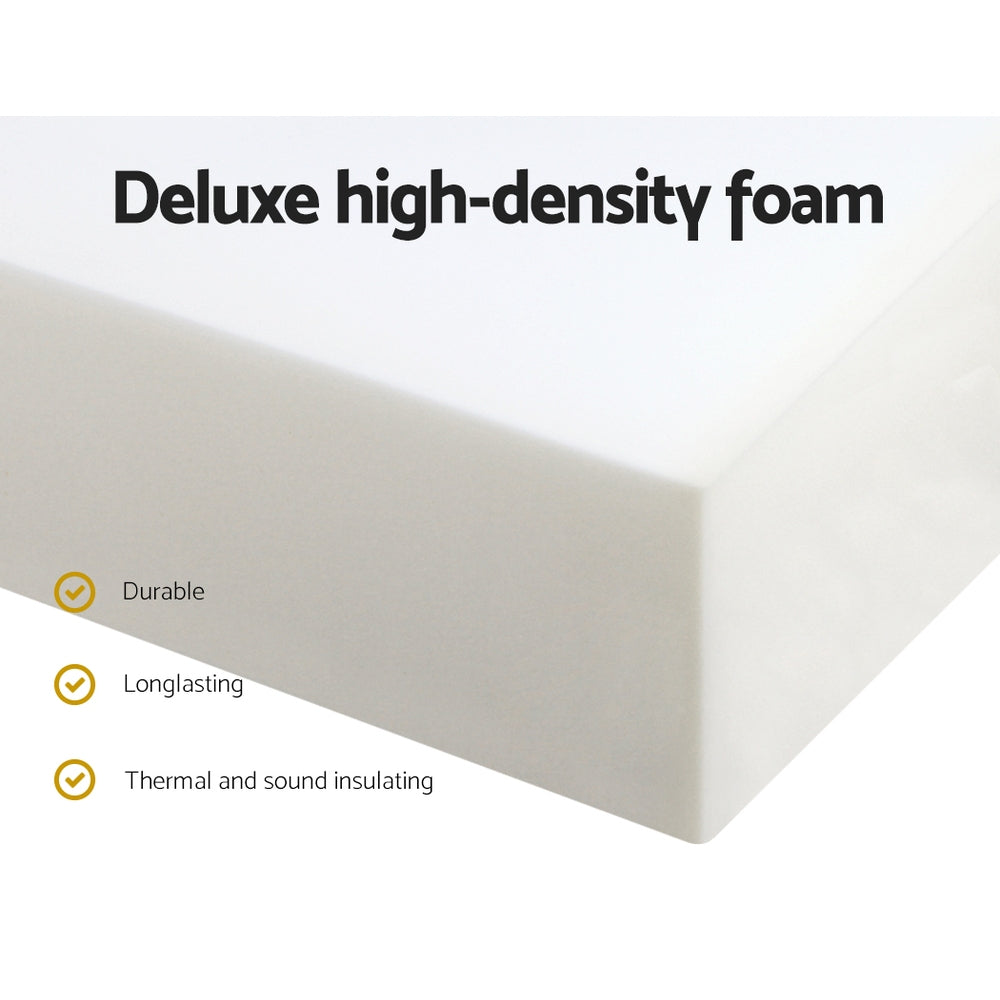 Giselle Bedding Foldable Mattress Folding Foam Queen Grey Chez Guru