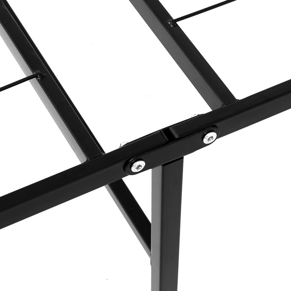 Artiss Folding Bed Frame Metal Base - King Single Chez Guru