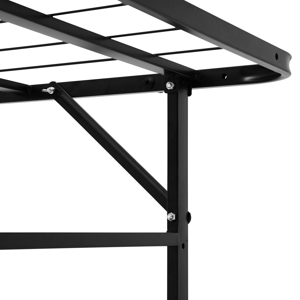 Artiss Folding Bed Frame Metal Base - King Single Chez Guru