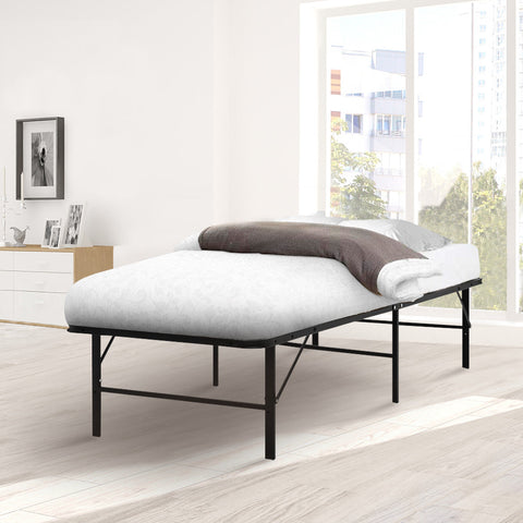 Artiss Folding Bed Frame Metal Base - King Single Chez Guru