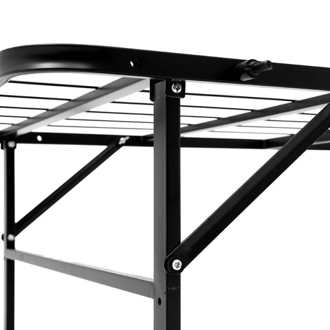 Artiss Folding Bed Frame Metal Base - Queen Chez Guru
