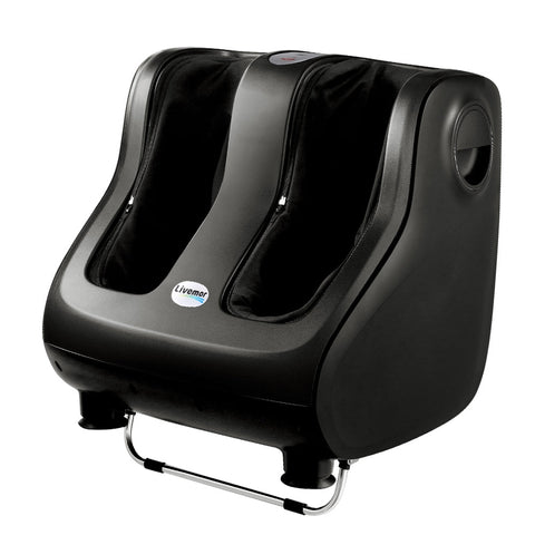 Livemor Foot Massager Shiatsu Massagers Electric Roller Calf Leg Kneading Black Chez Guru