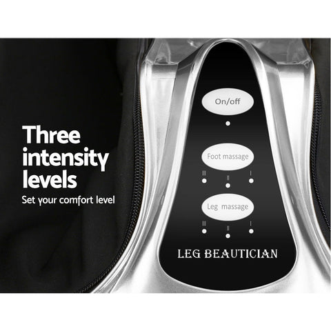 Livemor Foot Massager Massagers Shiatsu Electric Roller Ankle Calf Leg Kneading Silver Chez Guru