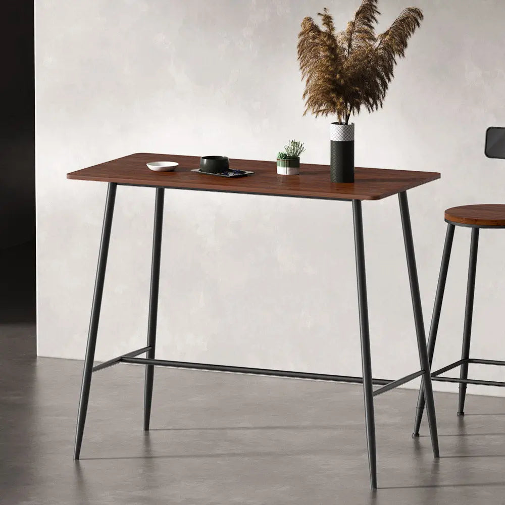 Artiss Halle Bar Table 120CM Rectangular Chez Guru