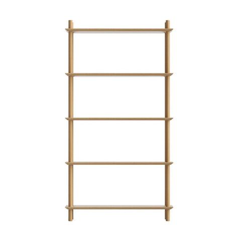 Artiss Bookshelf 5 Tiers Bookcase Display Shelves Wooden Storage Stand Rack Pine