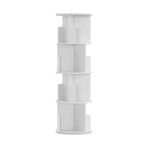 Artiss Bookshelf 4 Tiers EDIE White Chez Guru