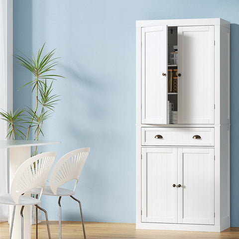 Artiss Buffet Sideboard Cupboard Cabinet White Chez Guru