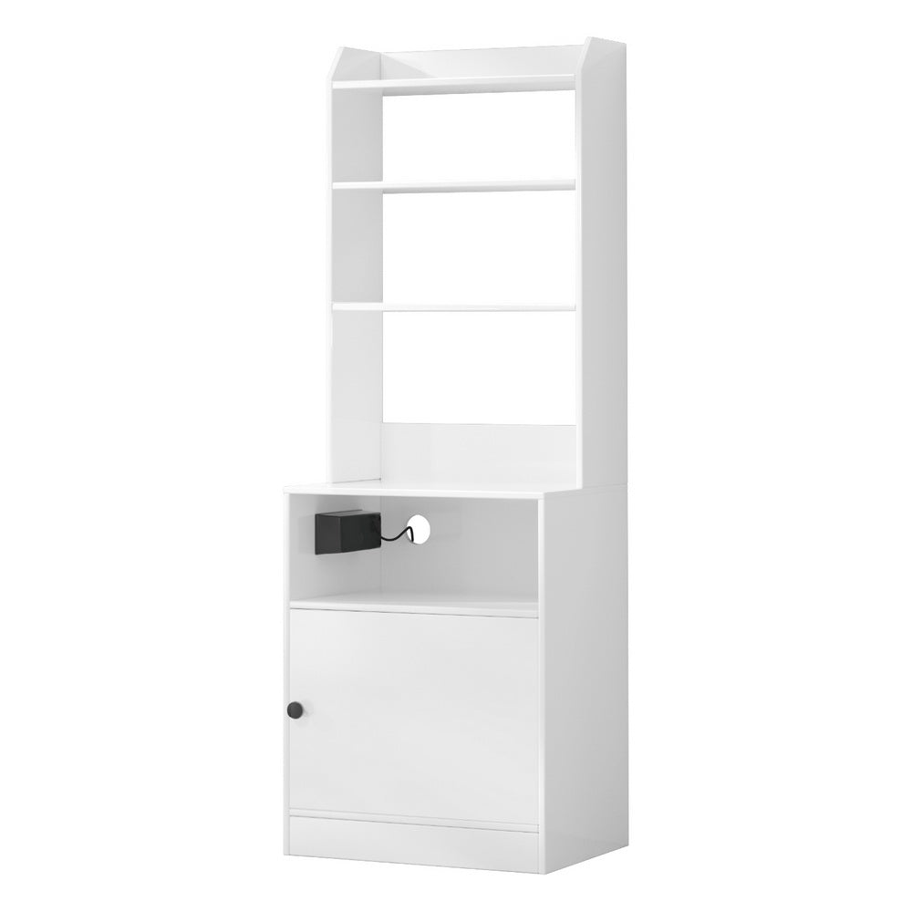 Artiss Bedside Table Nightstand Charging Station Chez Guru