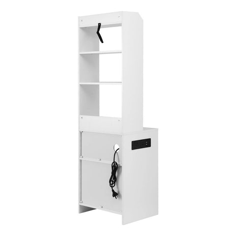 Artiss Bedside Table Nightstand Charging Station Chez Guru