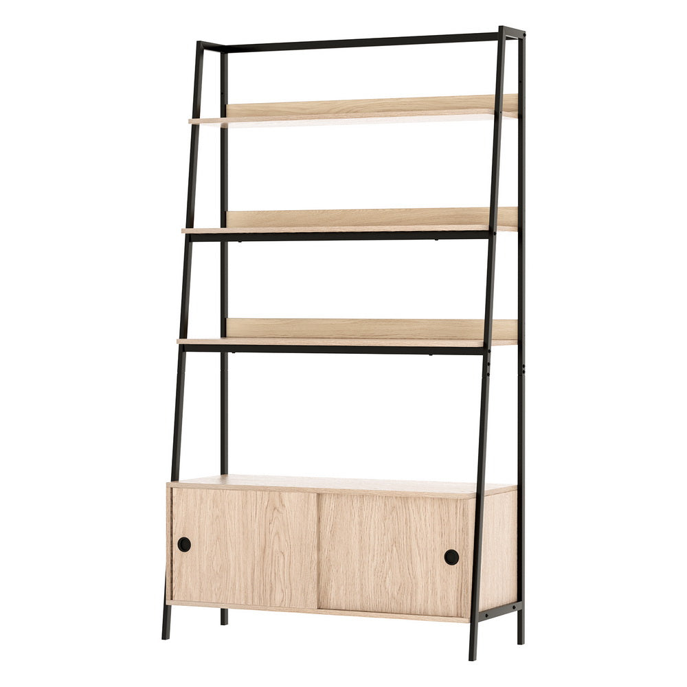 Artiss Bookshelf 5 Tier Cube Cabinet MIRA Oak Chez Guru