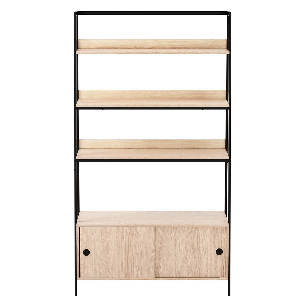 Artiss Bookshelf 5 Tier Cube Cabinet MIRA Oak Chez Guru