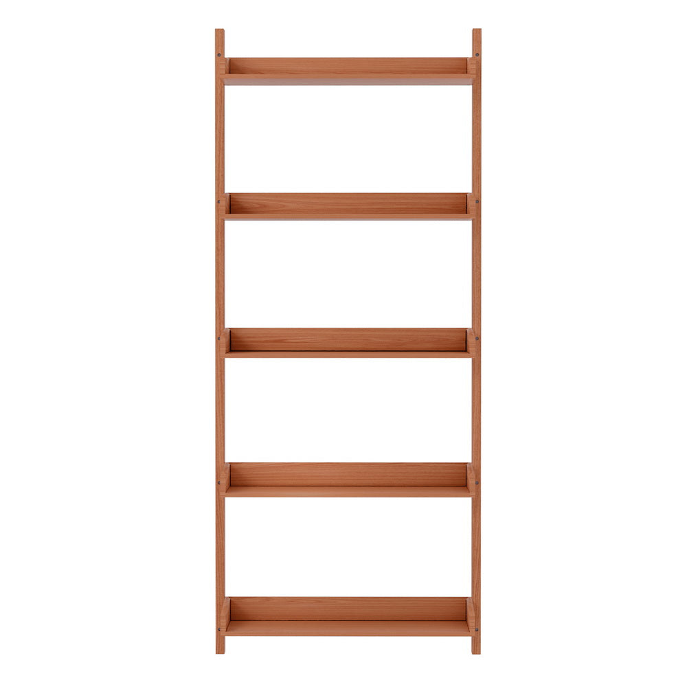 Artiss Bookshelf Floating Shelf  CAPIZ Oak Chez Guru
