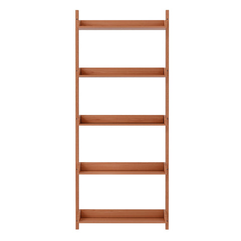 Artiss Bookshelf Floating Shelf  CAPIZ Oak Chez Guru