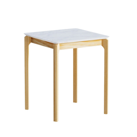Artiss Coffee Table Marble Effect Square Chez Guru