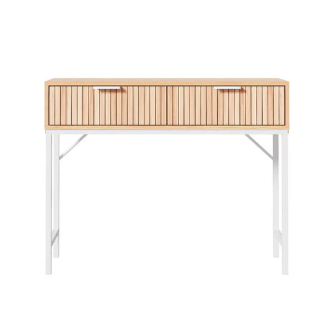 Artiss Console Table 2 Drawers 92CM Chez Guru