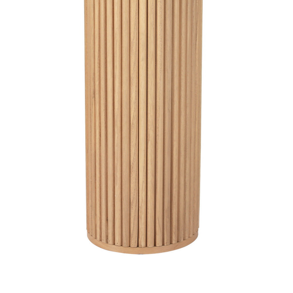 Artiss Console Table Oval 115CM Pine Blake Chez Guru
