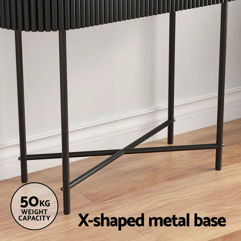 Artiss Console Table 2 Drawers 100CM Chez Guru