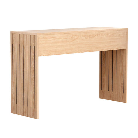 Artiss Console Table Hallway Fluted 120CM Pine Chez Guru