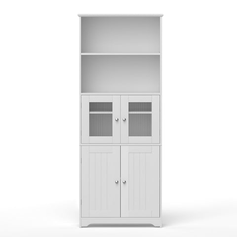 Artiss 2x Buffet Sideboard Cabinet Pantry Kitchen Bathroom Storage Cupboard