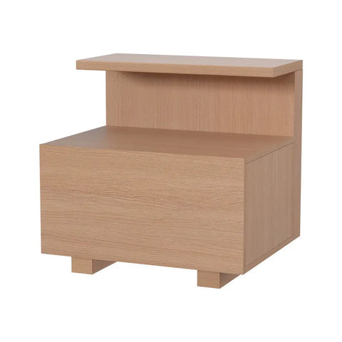 Artiss Bedside Table 1 Drawer - Pine - Chez Guru