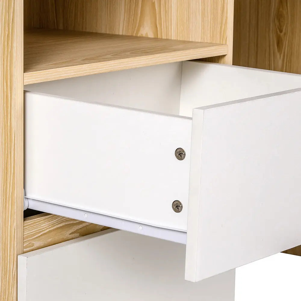 Artiss Computer Desk Office Study Desks Table Bookshelf Drawer Chez Guru