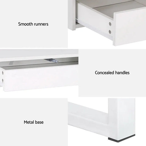Artiss Computer Desk Office Study Desks Table Drawer Bookshelf Chez Guru