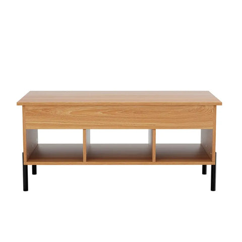 Artiss Coffee Table Lift-top Oak - Chez Guru
