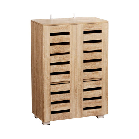 Artiss Shoe Rack Cabinet 20 Pairs 5-tier Wood Alster Chez Guru