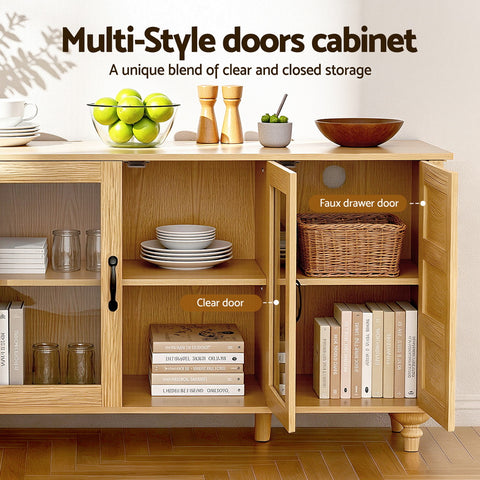 Artiss Multi-Style Sideboard Storage Cabinet Kitchen Cupboard
