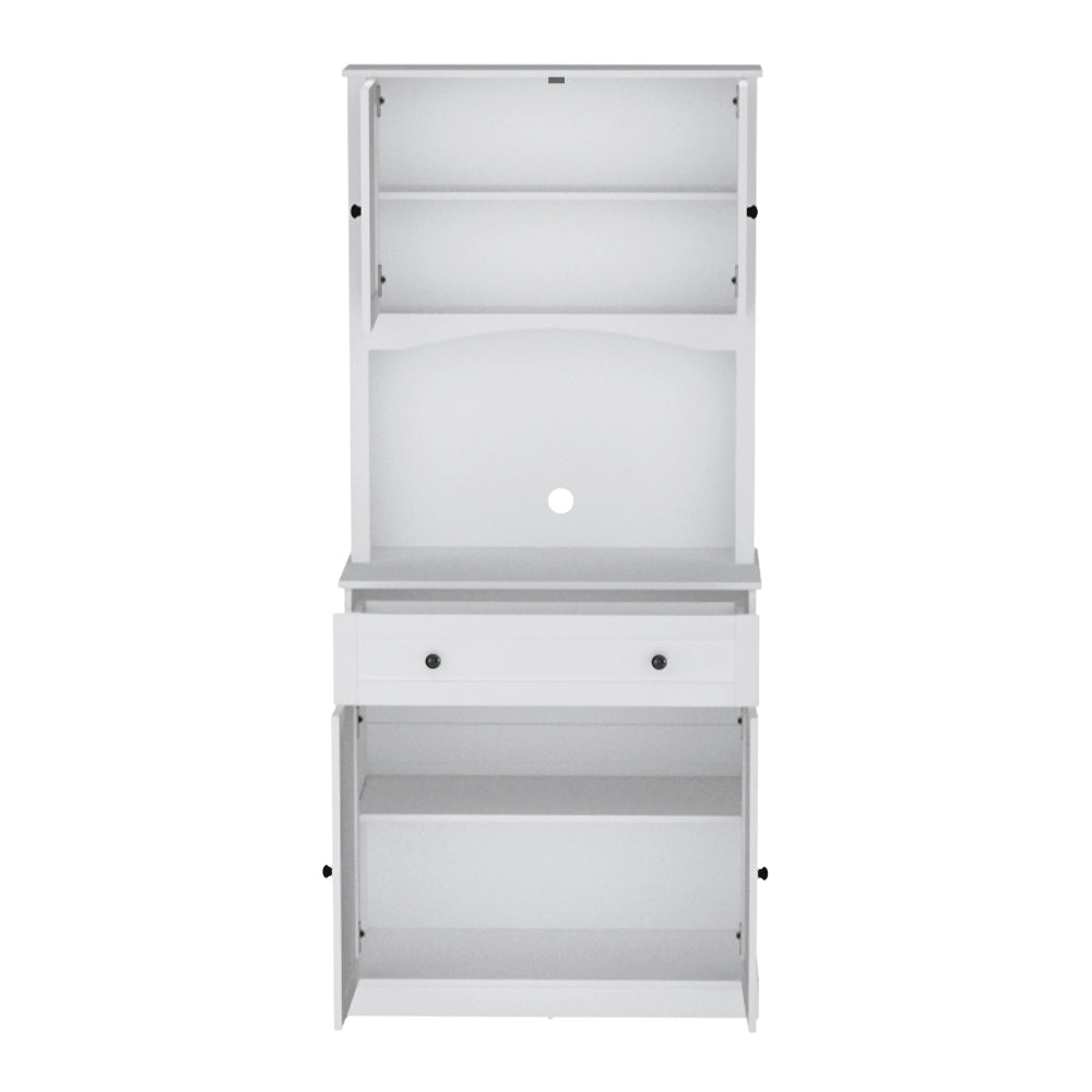 Artiss Buffet Sideboard Cabinet Cupboard Pantry Storage Shelves Hutch White Chez Guru