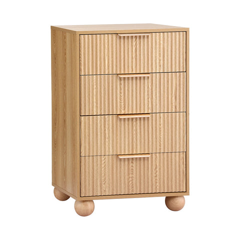 Artiss Chest of Drawers Dresser Tallboy Pine - 4 drawers