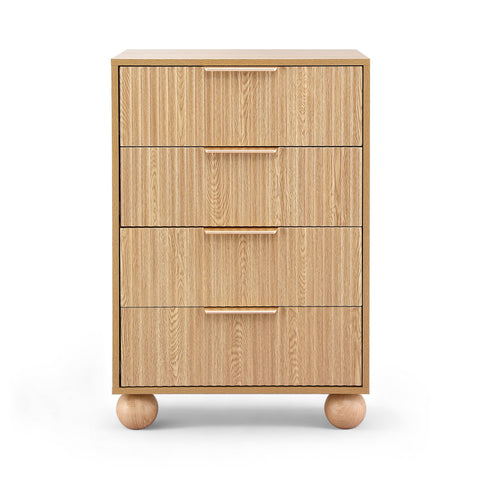 Artiss Chest of Drawers Dresser Tallboy Pine - 4 drawers