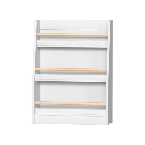 Keezi Kids Bookshelf 3 Tiers Storage Children Bookcase Organiser Display Shelf Chez Guru