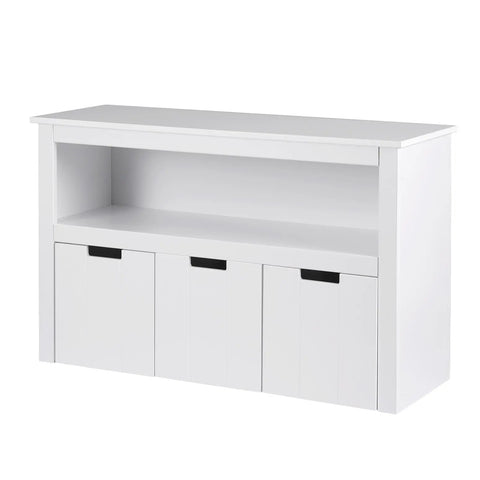 Keezi Kids Bookshelf 3 Drawers Storage Children Bookcase Toy Organiser Display Chez Guru