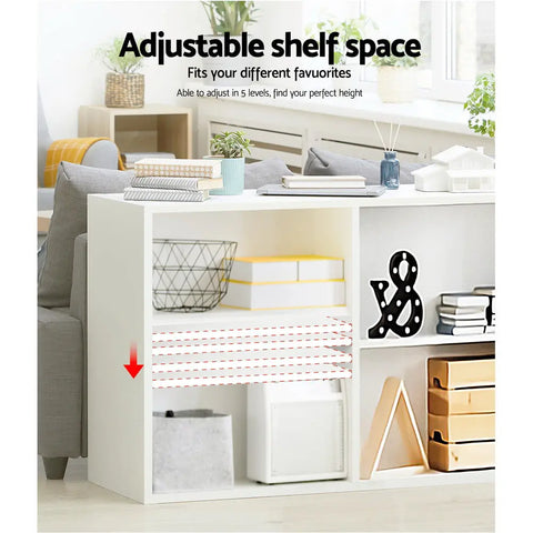 Artiss Bookshelf Set of 3 - VENA White - Chez Guru