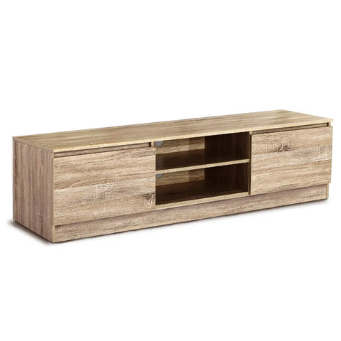 Artiss TV Cabinet Entertainment Unit 160cm Pine Charles - Chez Guru