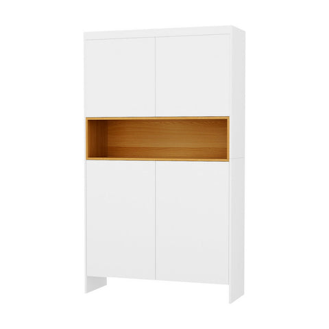 Artiss Shoe Rack Storage Cabinet 9 Tiers White Chez Guru