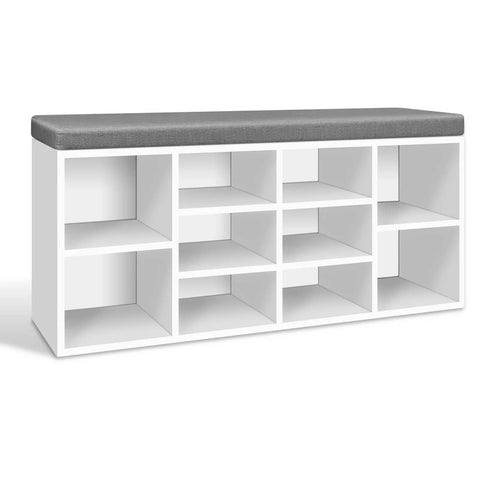 Artiss Shoe Rack Storage Cabinet Bench BOA Chez Guru