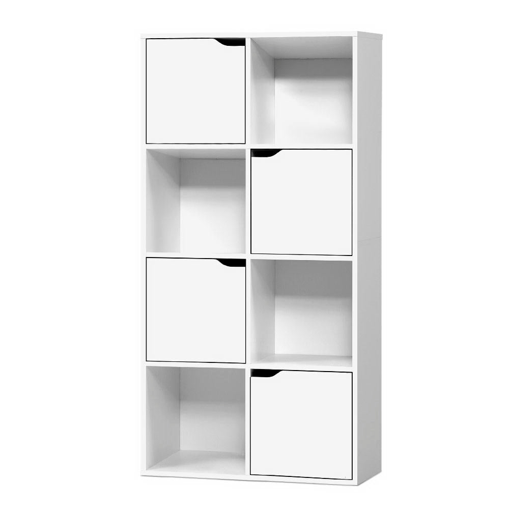 Artiss Bookshelf 8 Cube Shlef - DANA White Chez Guru