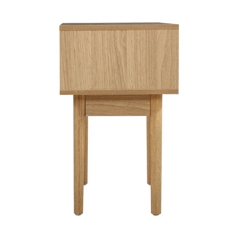Artiss Bedside Tables Side Table Rattan Drawers Nightstand - Chez Guru