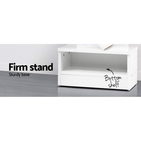 Artiss Tree Bookshelf 9 Tiers - ECHO White Chez Guru