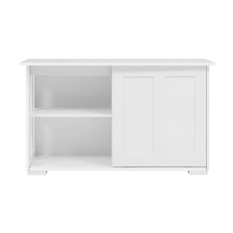 Artiss Buffet Sideboard Sliding Doors - SERA White Chez Guru