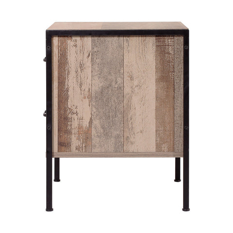 Artiss Bedside Table 2 Drawers - BARNLY Chez Guru