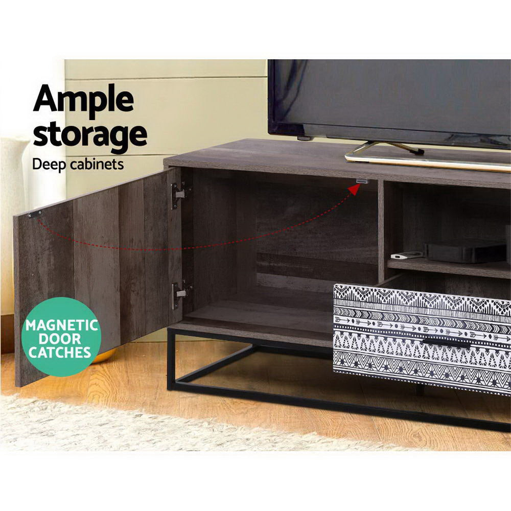 Artiss TV Cabinet Entertainment Unit 180cm Industrial Chez Guru