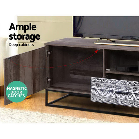 Artiss TV Cabinet Entertainment Unit 180cm Industrial Chez Guru